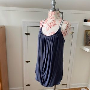 Racerback Navy Jersey Top